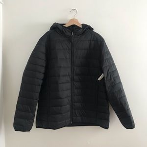 Mens XL lightweight puffer jacket in black 🦅
